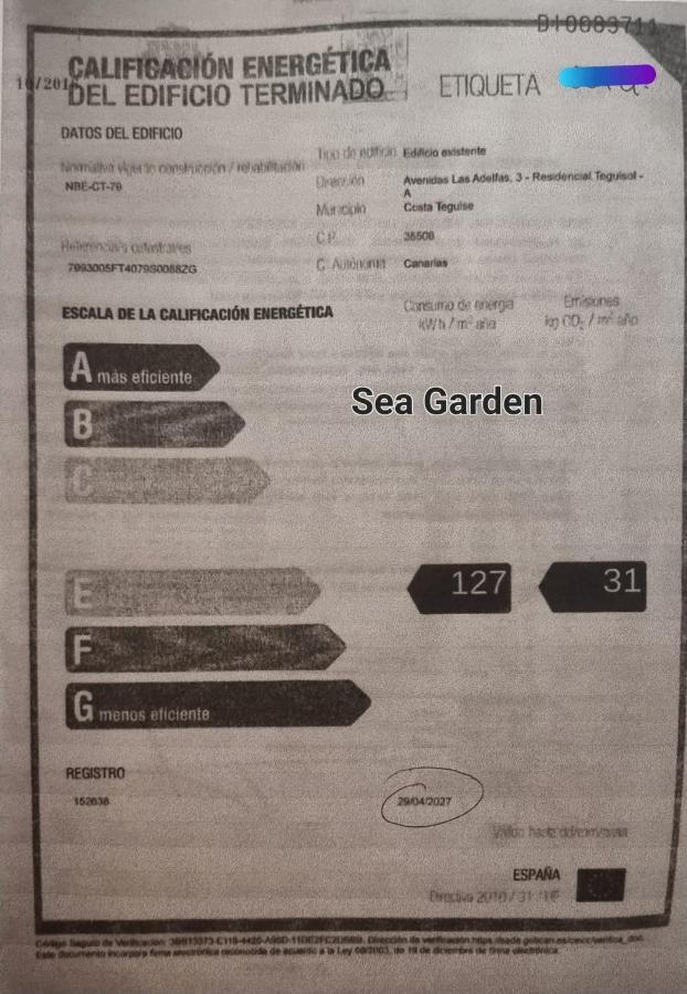 Vivienda Vacacional Sea Garden كوستا تاغيسي المظهر الخارجي الصورة